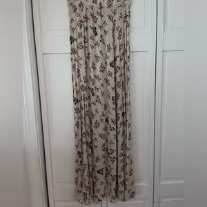 Floral print maxi